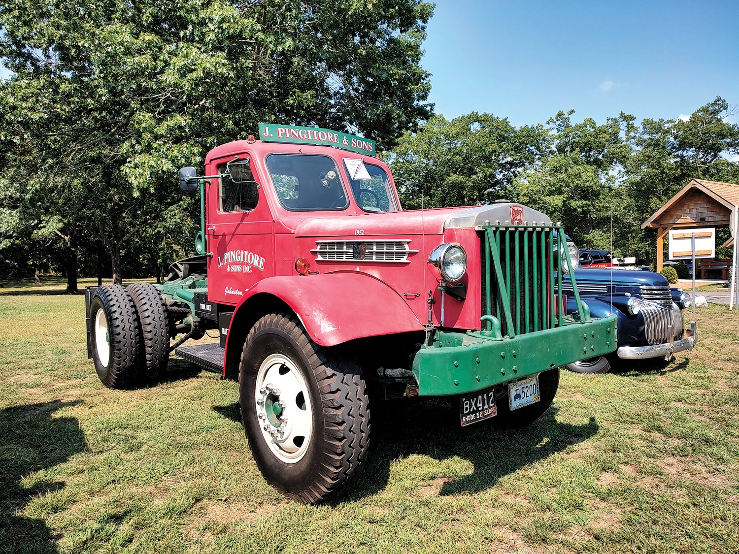 PING’S PRIDE: This is the 1952 Sterling Chain Driven Tracker Truck